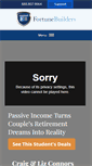 Mobile Screenshot of fortunebuilders.com